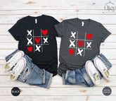 Fun Valentine Shirt, Valentine Kids Shirt, Baby Valentine Shirt, Tic Tac Toe Hearts Shirt, Valentine Outfit Shirt, Toddler Valentine Shirt